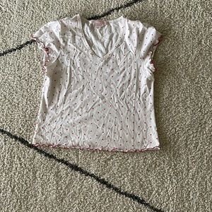 Victoria secret polka dot top